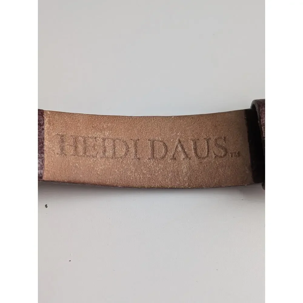 Heidi Daus Lot of 3 Crystal Bejeweled Quartz Watches Bangle Strap Set